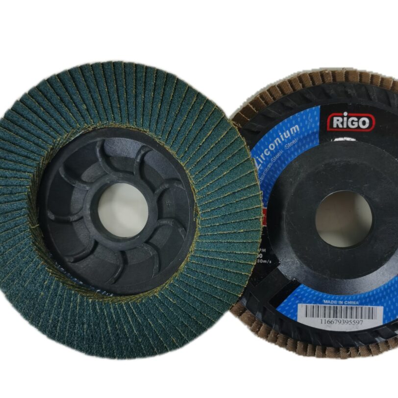Dischi lamellari Diametro 125X foro 22,2 Grana 40 media MEDIA 72 lamelle ZIRCONIO
