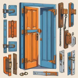 Cerniere e accessori di alta qualità per porte e mobili. Soluzioni resistenti e affidabili, ideali per garantire funzionalità e durabilità in ogni applicazione