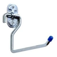 Ganci Aldeghi a L, acciaio zincato, 15 cm