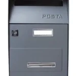Cassetta posta in lamiera verniciata
